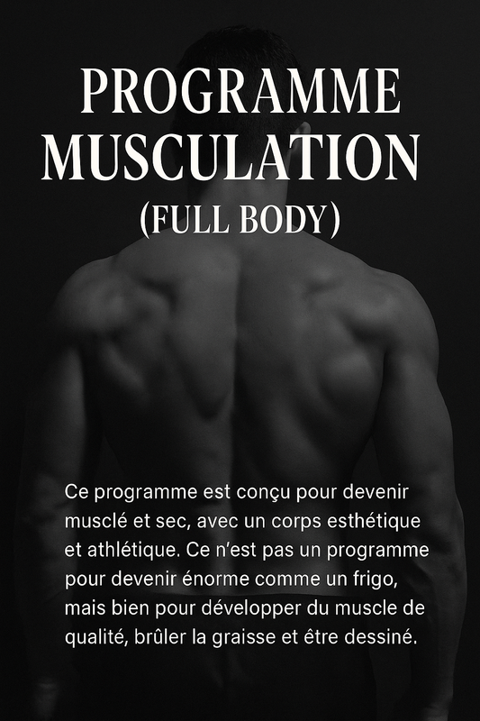 Transform your body, gain your confidence: the program to become muscular and dry